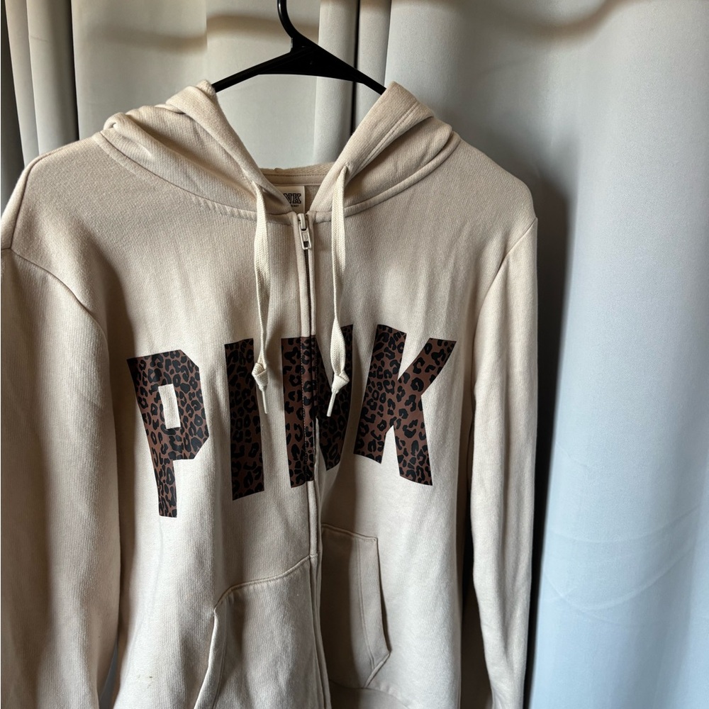 PINK Victoria's Secret Cream Hoodie